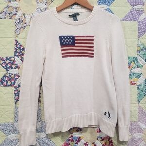 Lauren Ralph Lauren American Flag Sweater
